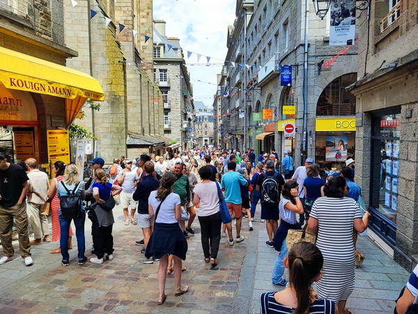 Saint Malo affollata