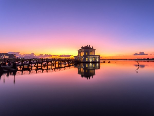 Tramonto Casina Vanvitelliana